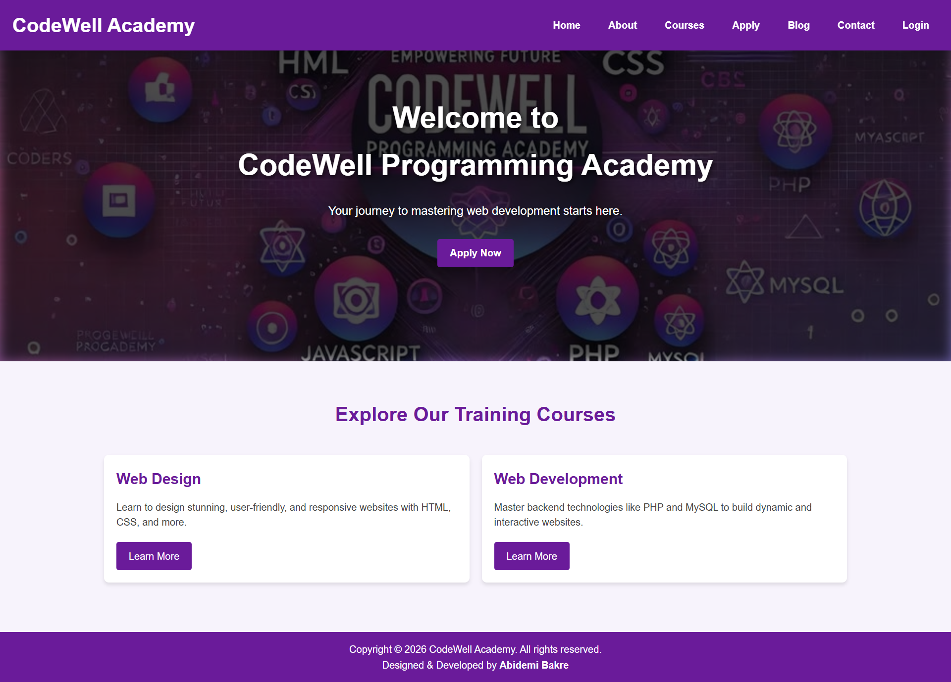 CodeWell Programming Academy